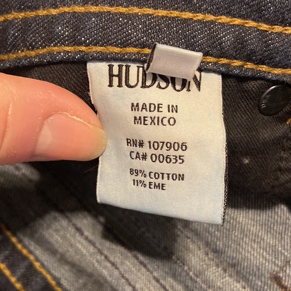 Hudson wide boot leg jeans - Picture 3 of 6